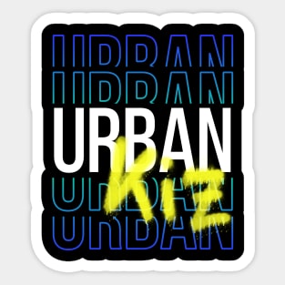 Kizomba Urban Kiz Kizombero Kizz Sticker